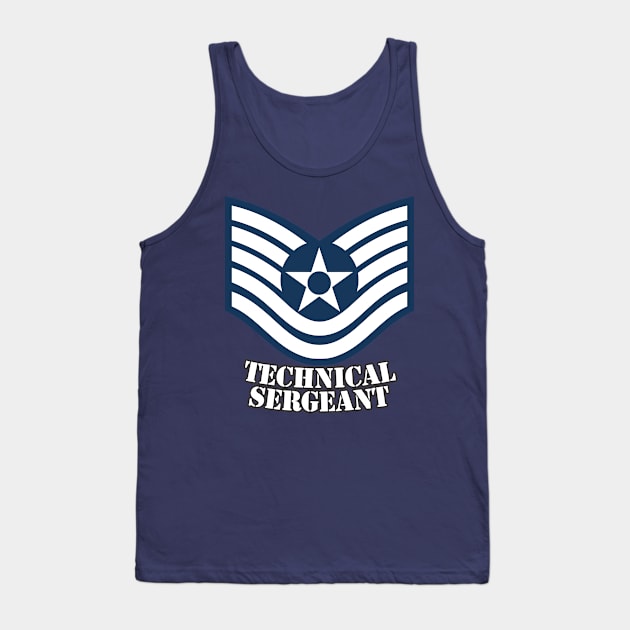 Technical Sergeant Tank Top by MBK